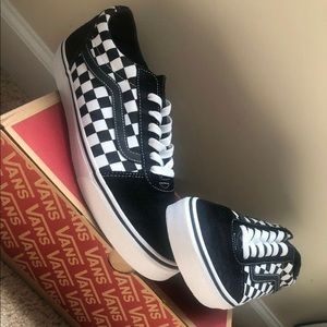 Checkered Vans